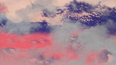 Metin için yeri olan boya lekeleriyle soyut arkaplan