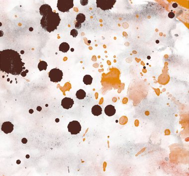 boya lekeleri ile soyut suluboya grunge desen