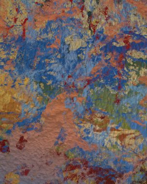 Eski taş duvarın dokusu