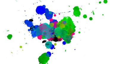 damla ile soyut renkli arka plan