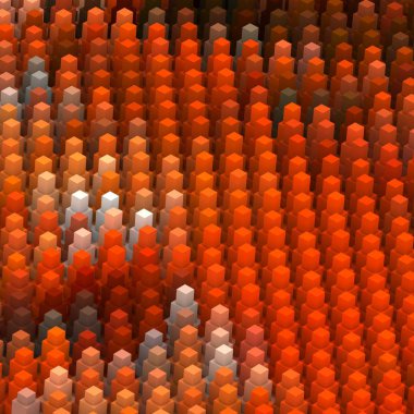 3 boyutlu illüstrasyon. Web modern fon. Renkli desen. Soyut geometrik şekiller. arkaplan.