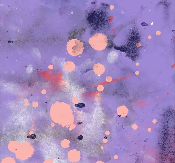 boya lekeleri ile soyut suluboya grunge desen