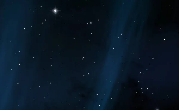 Πεδίο Αστεριών Του Διαστήματος Σύμπαν Γεμάτο Αστέρια Και Αέρια Πολύ — Φωτογραφία Αρχείου