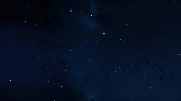 Εικονογράφηση Ρεαλιστικό Υπόβαθρο Μοτίβο Αστέρι Άδειος Διαστρικός Χώρος Λαμπερά Αστέρια — Φωτογραφία Αρχείου