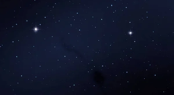 Universum Mit Sternen Und Gas Gefüllt Illustration Eines Weit Entfernten — Stockfoto