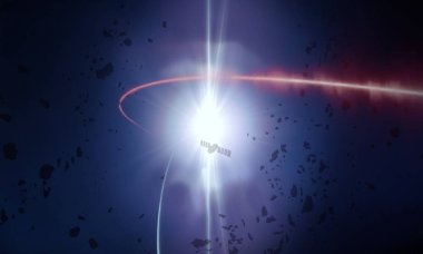 Soyut alan koyu arka plan  