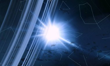 parlaklık ile karanlık alan soyut duvar kağıdı