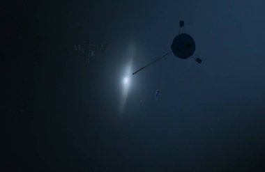 parlaklık ile renkli soyut gökyüzü arka plan