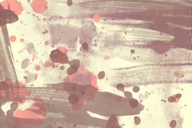 Metin için yeri olan boya lekeleriyle soyut arkaplan