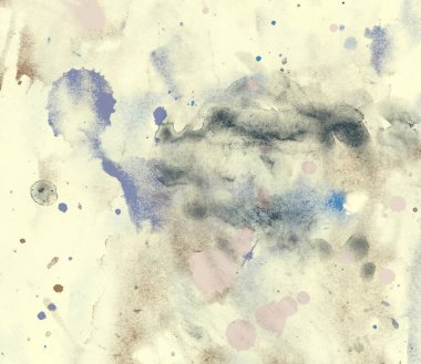 parlak soyut suluboya darbeleri ve lekeleri ışık tonlarında arka plan desen