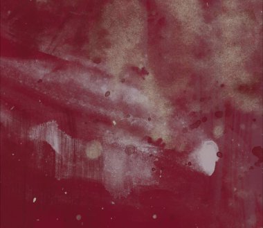 soyut suluboya darbeleri ve fırçalar deseni