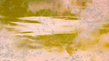 Metin için yeri olan boya lekeleriyle soyut arkaplan