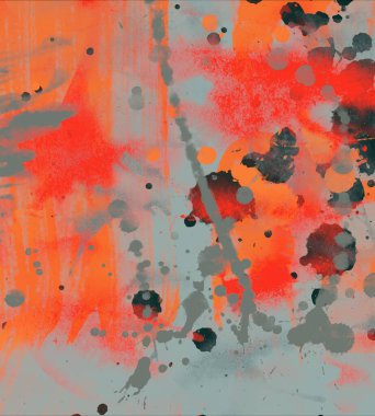 grungy arka plan üzerinde soyut suluboya sıçraması