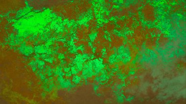 Metin için yeri olan boya lekeleriyle soyut arkaplan