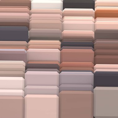 3 boyutlu illüstrasyon. Web modern fon. Renkli desen. Soyut geometrik şekiller. arkaplan.