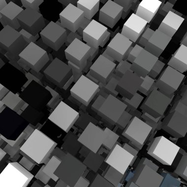 3 boyutlu illüstrasyon. Web modern fon. Renkli desen. Soyut geometrik şekiller. arkaplan.