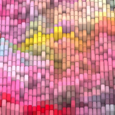 3 boyutlu illüstrasyon. Web modern fon. Renkli desen. Soyut geometrik şekiller. arkaplan.