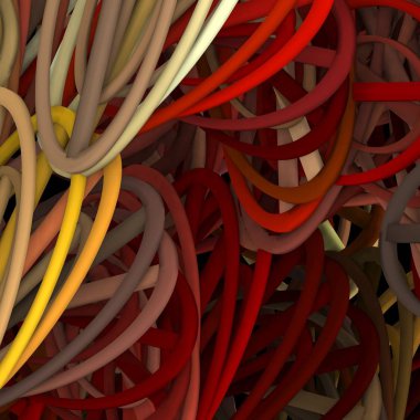 3 boyutlu illüstrasyon. Web modern fon. Renkli desen. Soyut geometrik şekiller. arkaplan.