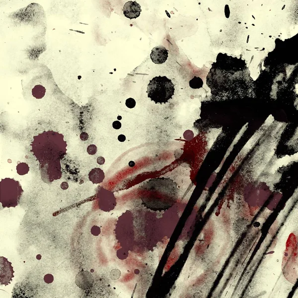 Grunge Akvarell Splatter Abstrakt Bakgrund — Stockfoto
