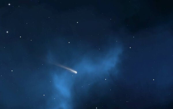 Abstract space dark background  