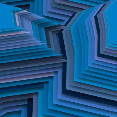 3 boyutlu illüstrasyon. Web modern fon. Renkli desen. Soyut geometrik şekiller. arkaplan.