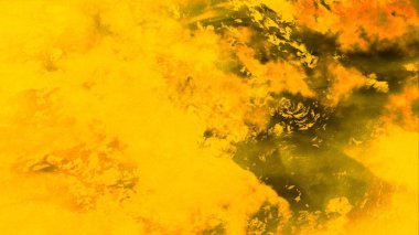 Metin için yeri olan boya lekeleriyle soyut arkaplan