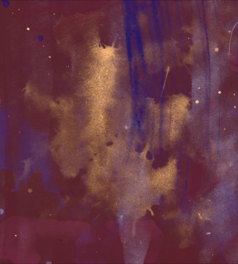 fırça darbeleri elemanları ile soyut suluboya arka plan 