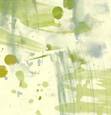 fırça darbeleri elemanları ile soyut suluboya arka plan 