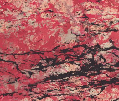 metin için alan ile arka planda soyut renkli lekeler