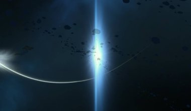 parlaklık ile renkli soyut gökyüzü arka plan