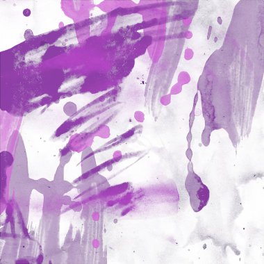 fırça darbeleri elemanları ile soyut suluboya arka plan 