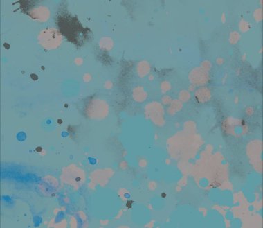 fırça darbeleri elemanları ile soyut suluboya arka plan 