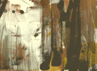 fırça darbeleri elemanları ile soyut suluboya arka plan 