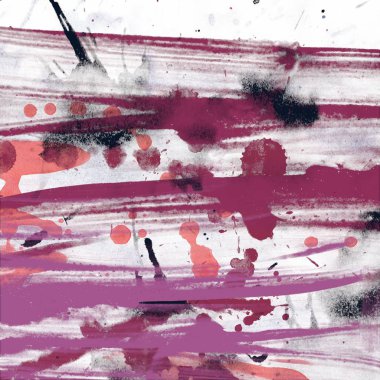 fırça darbeleri elemanları ile soyut suluboya arka plan 