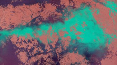 Metin için yeri olan boya lekeleriyle soyut arkaplan