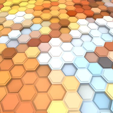 3 boyutlu illüstrasyon. Web modern fon. Renkli desen. Soyut geometrik şekiller. arkaplan.