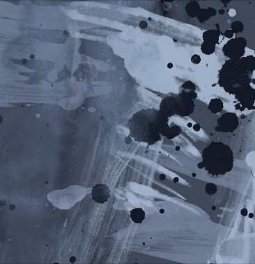 suluboya fırça darbeleri ve lekeleri ile soyut arka plan