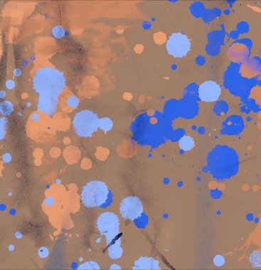 suluboya fırça darbeleri ve lekeleri ile soyut arka plan