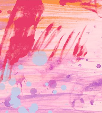 suluboya fırça darbeleri ve lekeleri ile soyut arka plan