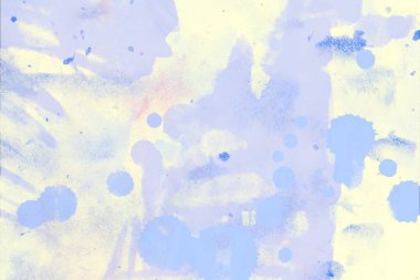 suluboya fırça darbeleri ve lekeleri ile soyut arka plan