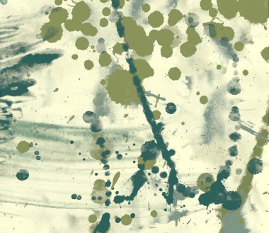 suluboya fırça darbeleri ve lekeleri ile soyut arka plan