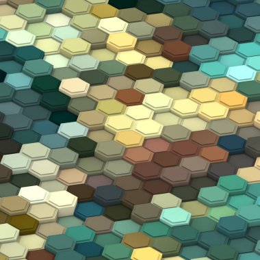 3 boyutlu illüstrasyon. Web modern fon. Renkli desen. Soyut geometrik şekiller. arkaplan.