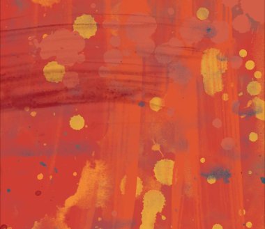 suluboya fırça darbeleri ve lekeleri ile soyut arka plan