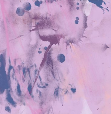 suluboya fırça darbeleri ve lekeleri ile soyut arka plan