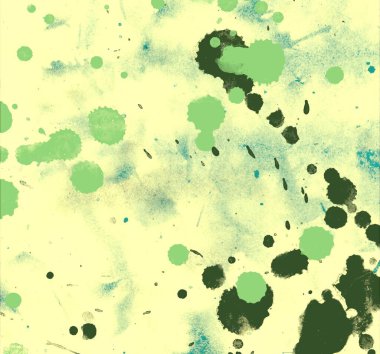 suluboya fırça darbeleri ve lekeleri ile soyut arka plan