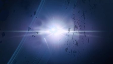 Soyut alan koyu arka plan  