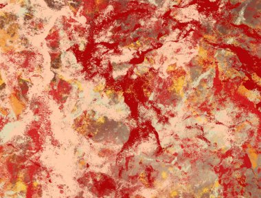 Arkaplanda soyut renkli lekeler