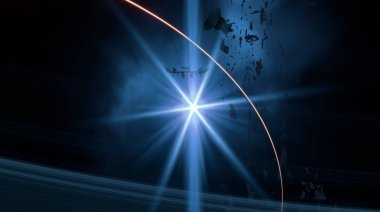 parlaklık ile renkli soyut arka plan