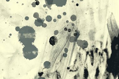 suluboya fırça darbeleri ve lekeleri ile soyut arka plan