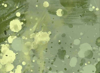 suluboya elemanları ile soyut grunge zemin